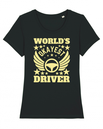 World'S Okayest Driver Black