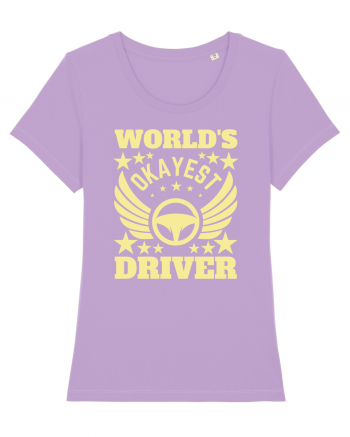 World'S Okayest Driver Lavender Dawn