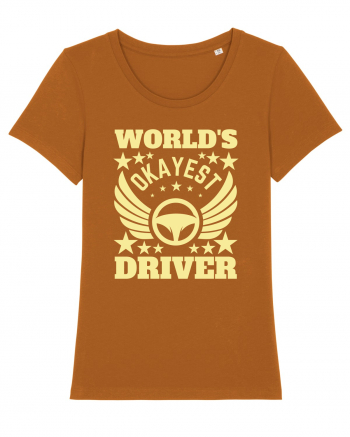 World'S Okayest Driver Roasted Orange