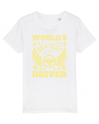 World'S Okayest Driver White