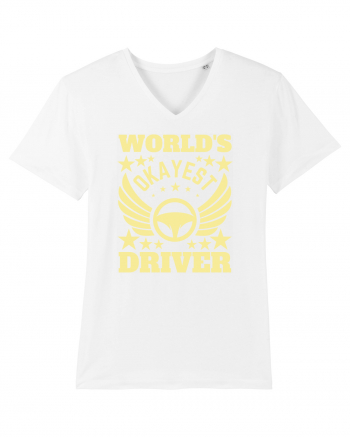 World'S Okayest Driver White