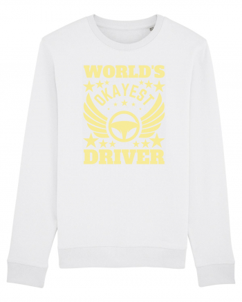 World'S Okayest Driver White