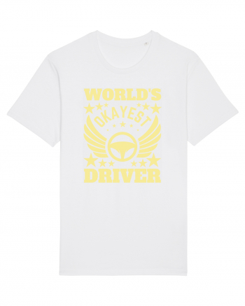 World'S Okayest Driver White