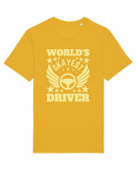 World'S Okayest Driver Tricou mânecă scurtă Unisex Rocker