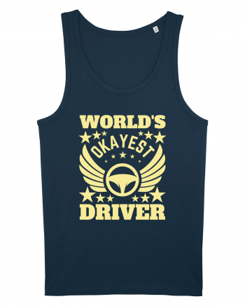 World'S Okayest Driver Navy