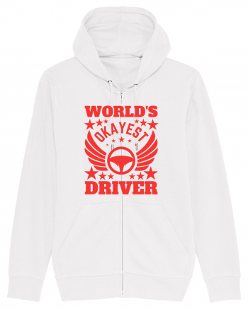 World'S Okayest Driver White