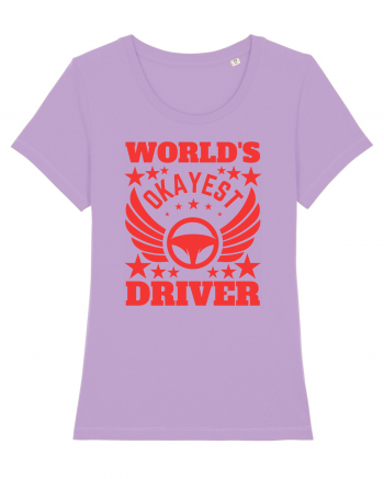 World'S Okayest Driver Lavender Dawn