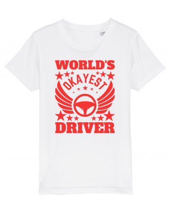 World'S Okayest Driver White