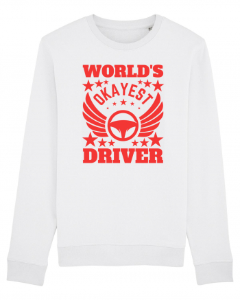 World'S Okayest Driver White