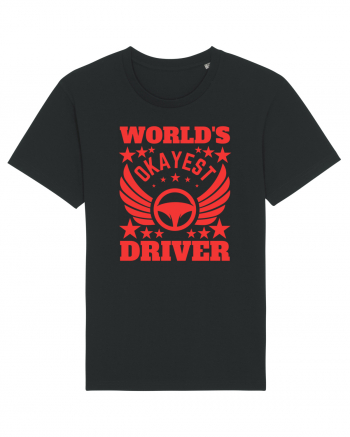 World'S Okayest Driver Black