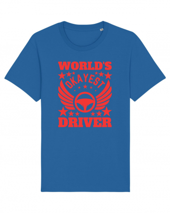 World'S Okayest Driver Royal Blue