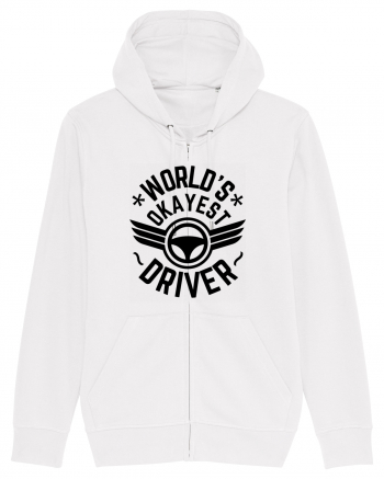 World'S Okayest Driver White