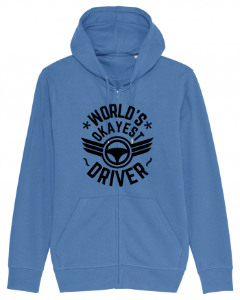 World'S Okayest Driver Bright Blue