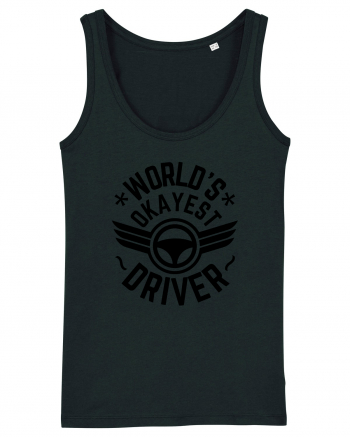 World'S Okayest Driver Black