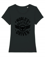 World'S Okayest Driver Tricou mânecă scurtă guler larg fitted Damă Expresser