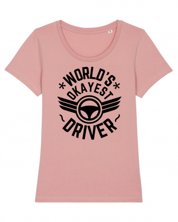 World'S Okayest Driver Canyon Pink