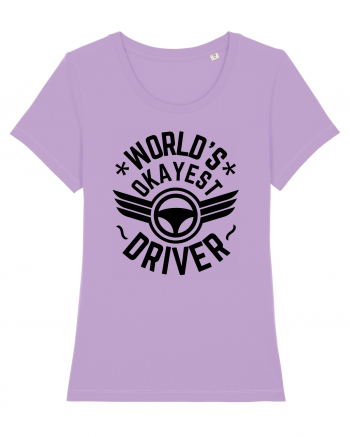 World'S Okayest Driver Lavender Dawn