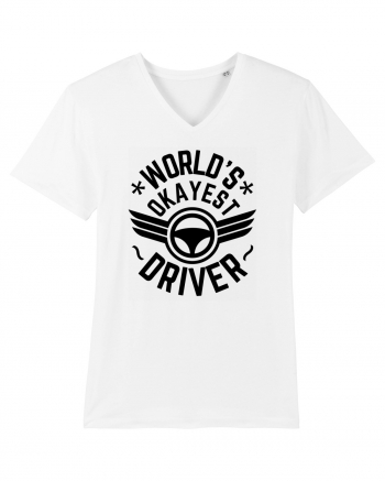 World'S Okayest Driver White