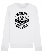 World'S Okayest Driver Bluză mânecă lungă Unisex Rise