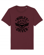 World'S Okayest Driver Tricou mânecă scurtă Unisex Rocker