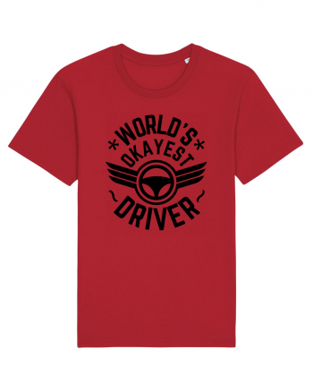 World'S Okayest Driver Red