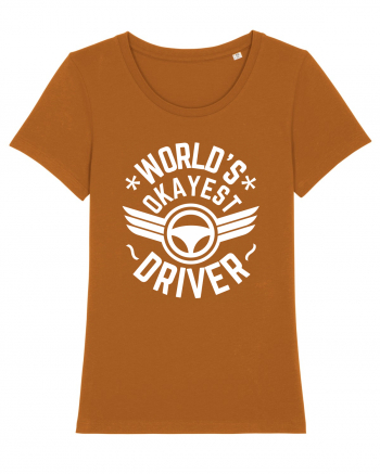 World'S Okayest Driver Roasted Orange