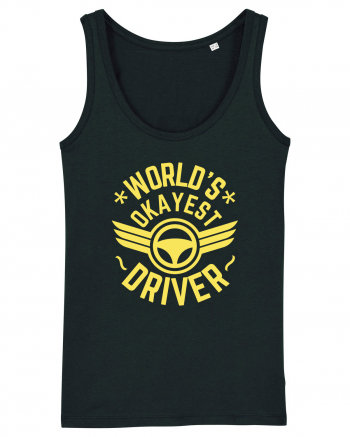 World'S Okayest Driver Black