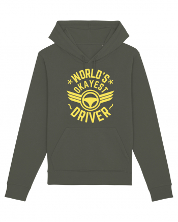 World'S Okayest Driver Khaki