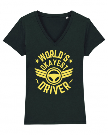 World'S Okayest Driver Black