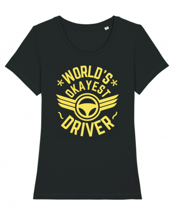 World'S Okayest Driver Black