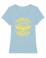 World'S Okayest Driver Tricou mânecă scurtă guler larg fitted Damă Expresser