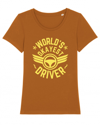 World'S Okayest Driver Roasted Orange