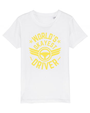 World'S Okayest Driver White