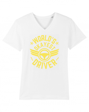 World'S Okayest Driver White