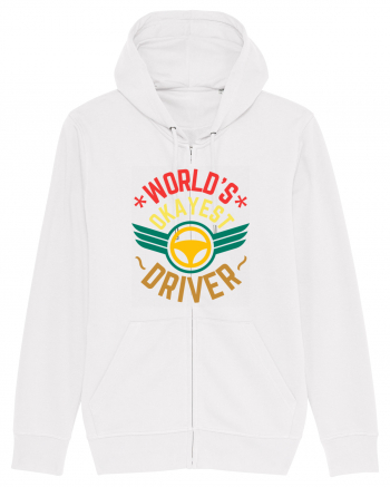 World'S Okayest Driver White