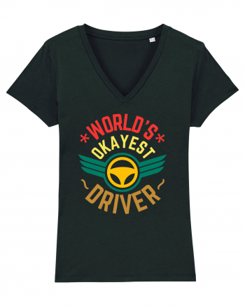 World'S Okayest Driver Black