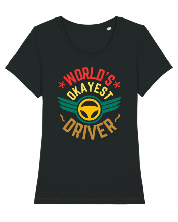 World'S Okayest Driver Black