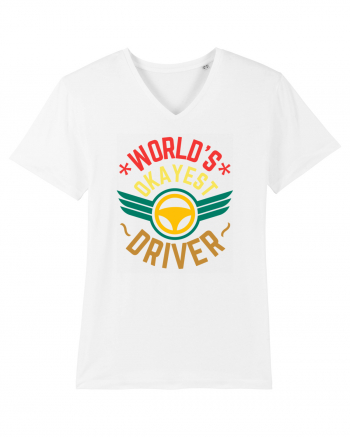 World'S Okayest Driver White