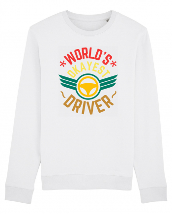 World'S Okayest Driver White