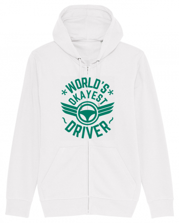 World'S Okayest Driver White