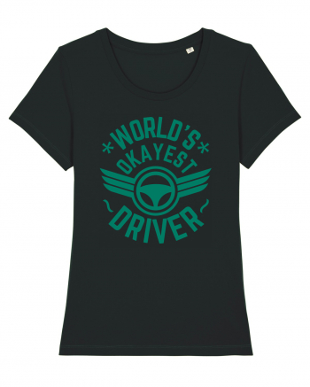 World'S Okayest Driver Black