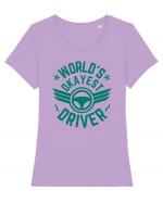 World'S Okayest Driver Tricou mânecă scurtă guler larg fitted Damă Expresser