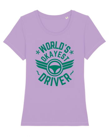 World'S Okayest Driver Lavender Dawn