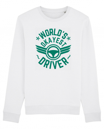 World'S Okayest Driver White