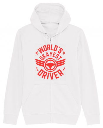 World'S Okayest Driver White