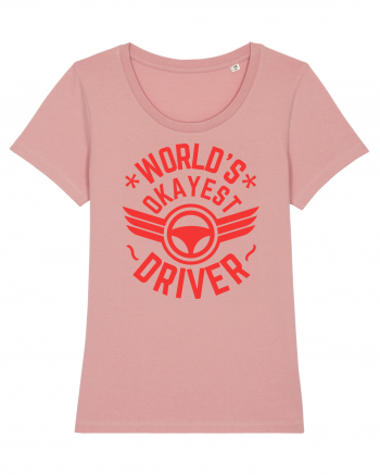 World'S Okayest Driver Canyon Pink