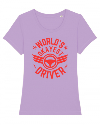 World'S Okayest Driver Lavender Dawn