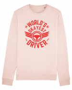 World'S Okayest Driver Bluză mânecă lungă Unisex Rise