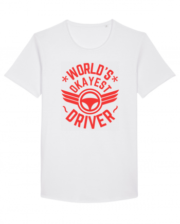 World'S Okayest Driver White