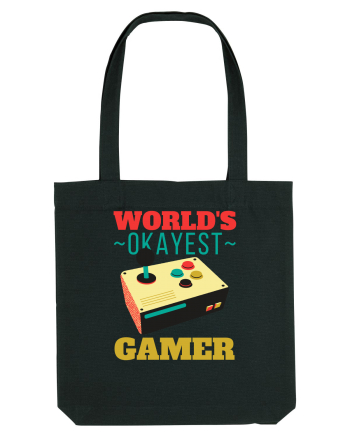 World's Okayest Gamer Black